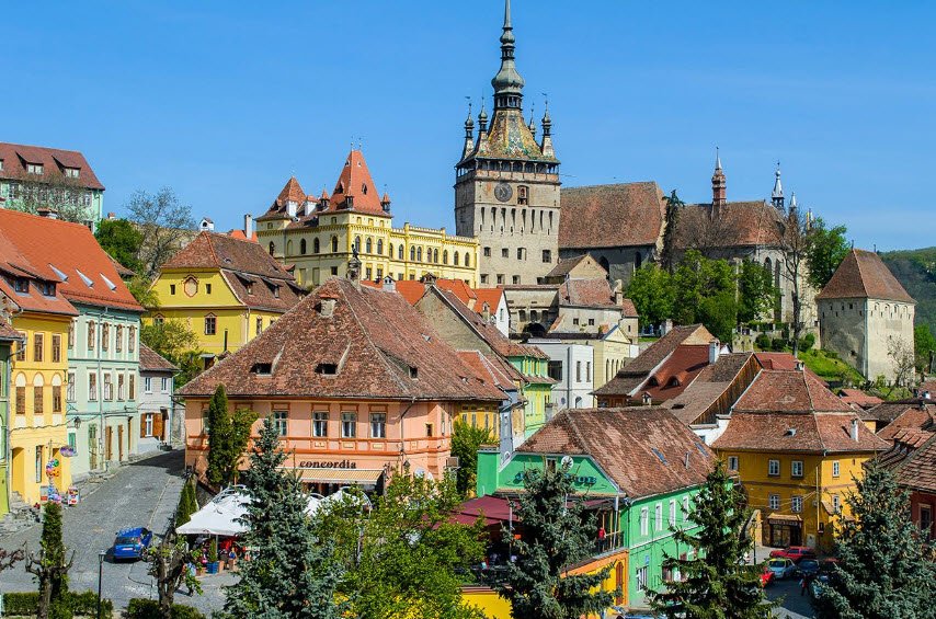 Sighișoara Fortress, Sighișoara, Romania, Romania